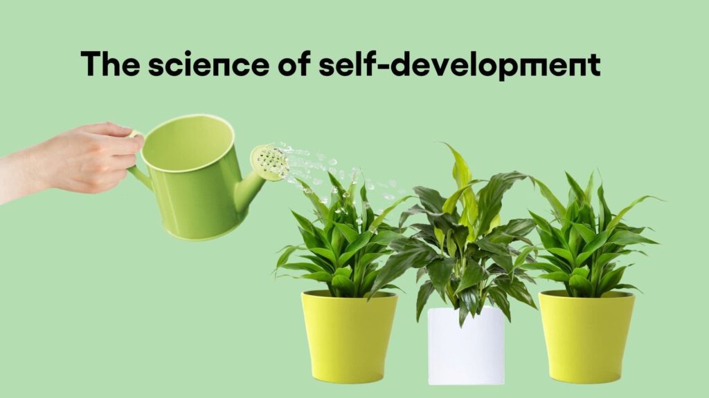 hand watering plants
