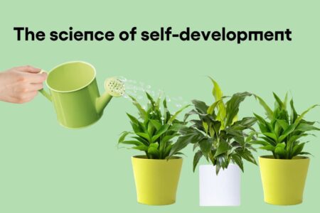 hand watering plants