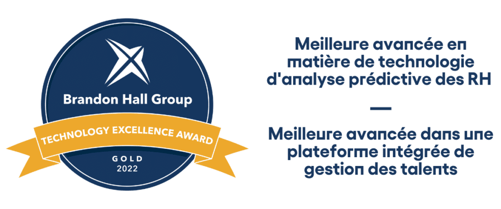 Deux médailles d'or remportées au concours mondial d'excellence Brandon Hall