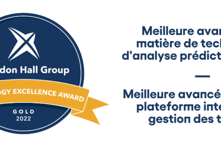 Deux médailles d'or remportées au concours mondial d'excellence Brandon Hall